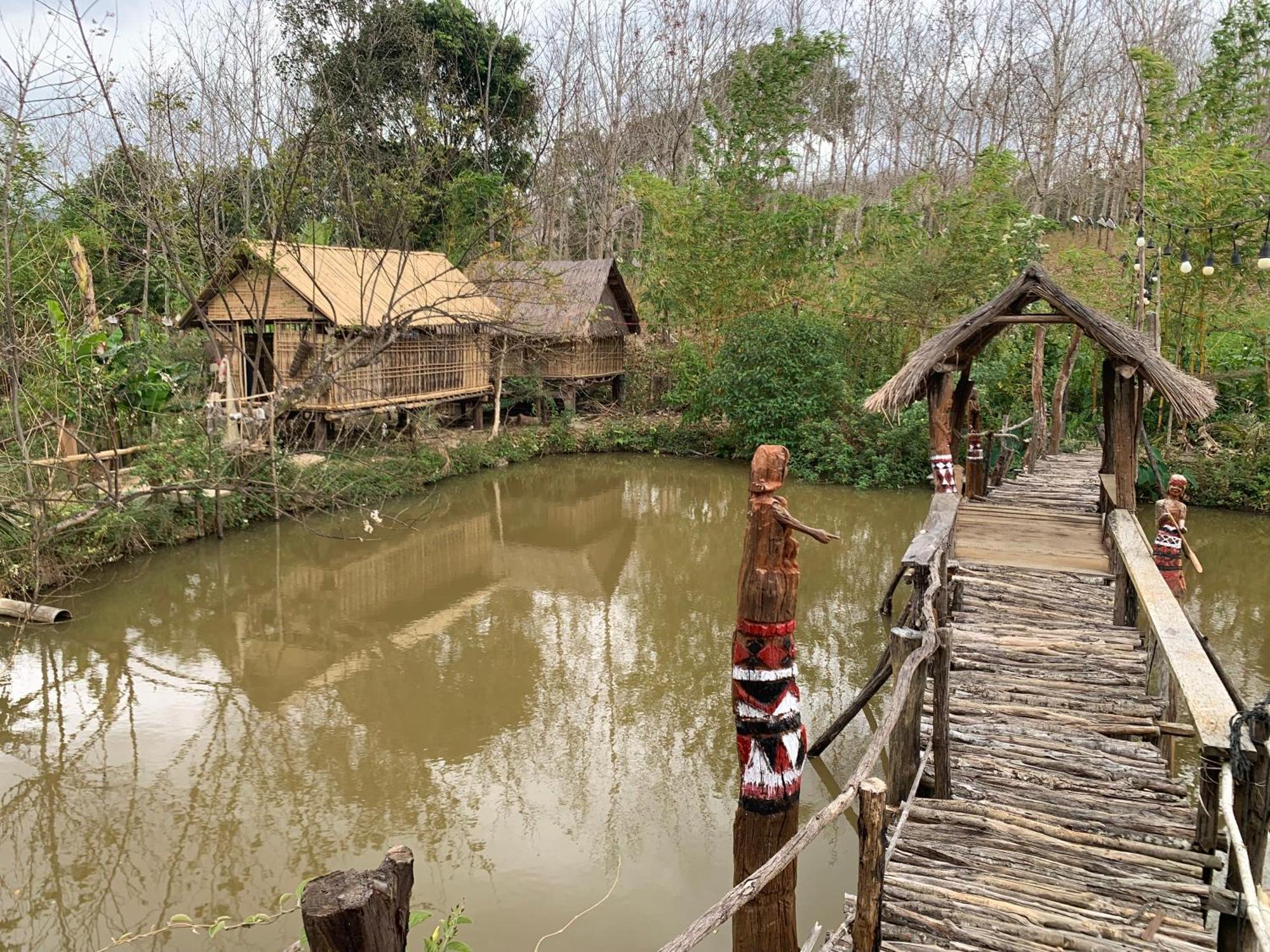 Khu Du Lich Sinh Thai, Nghi Duong Homestay Hoang Anh - Kon Xom Luh Kon Tum ภายนอก รูปภาพ