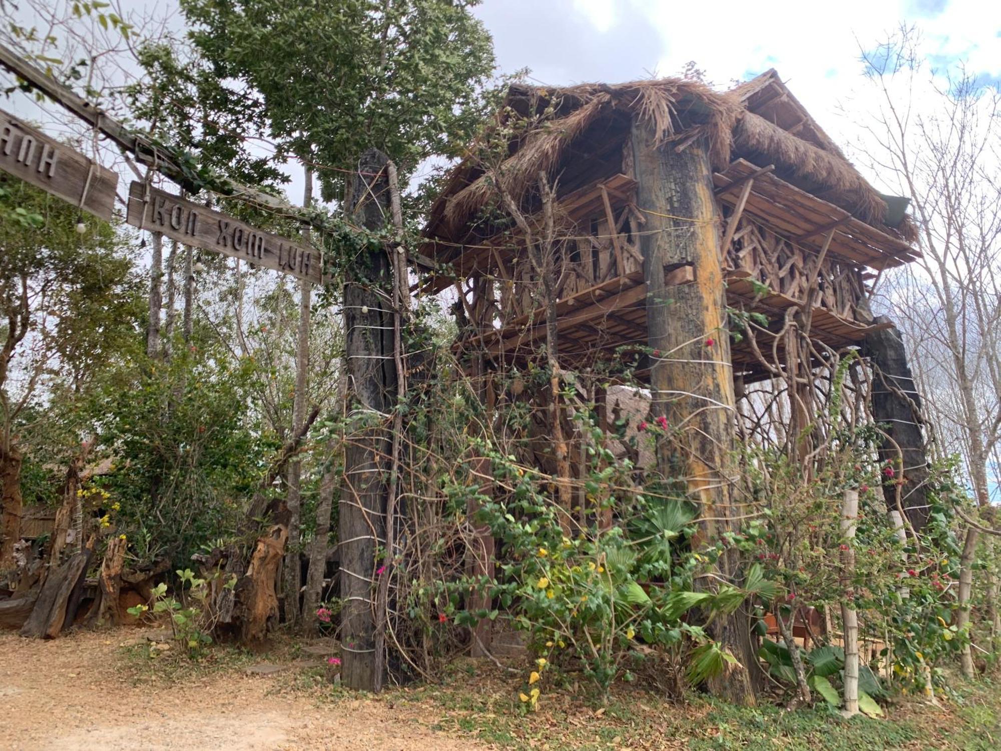 Khu Du Lich Sinh Thai, Nghi Duong Homestay Hoang Anh - Kon Xom Luh Kon Tum ภายนอก รูปภาพ